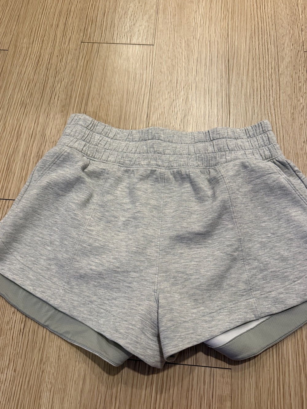 Abercrombie Light Gray Sweat shorts